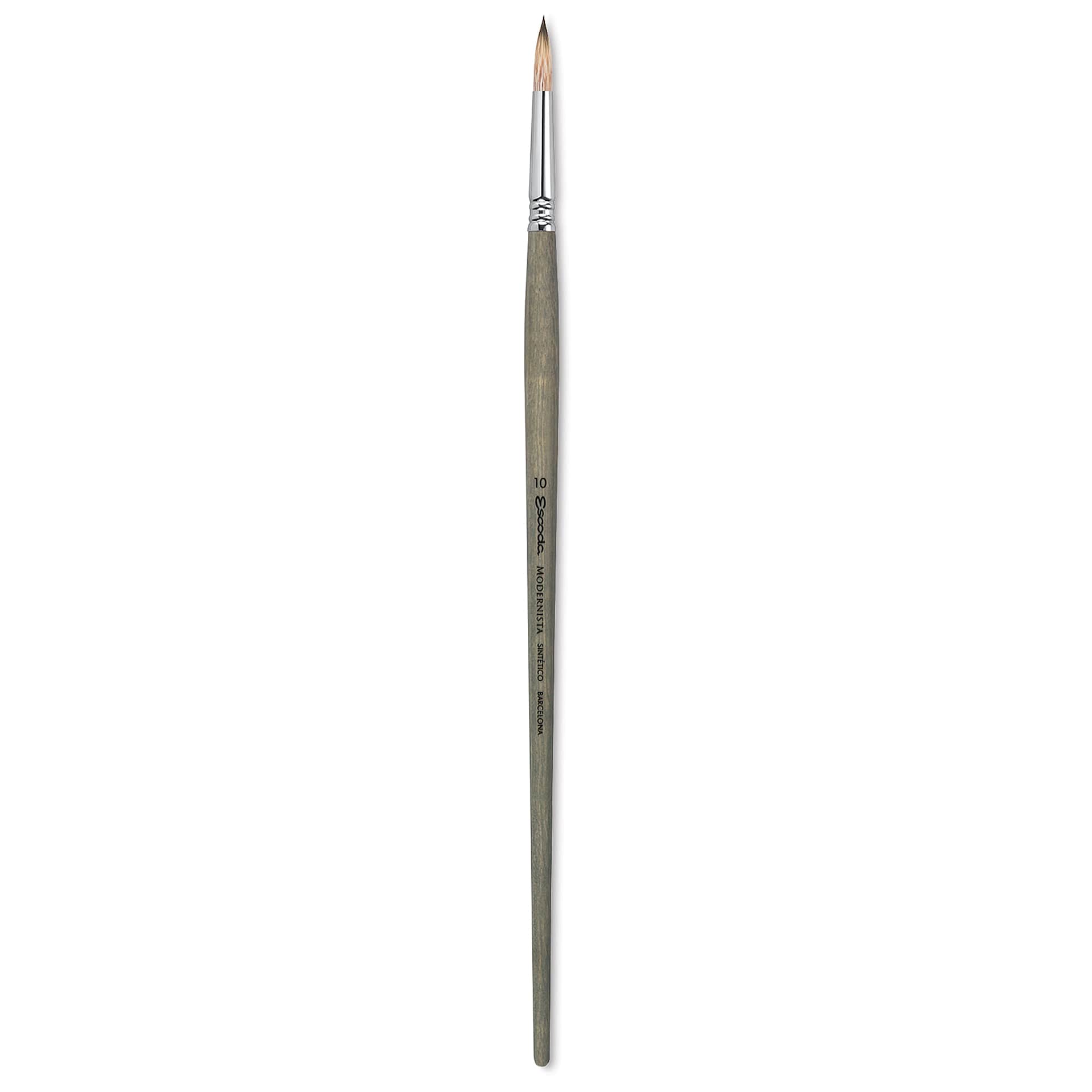 Escoda Modernista Tadami Synthetic Mongoose Brush - Round, Long Handle, Size 10