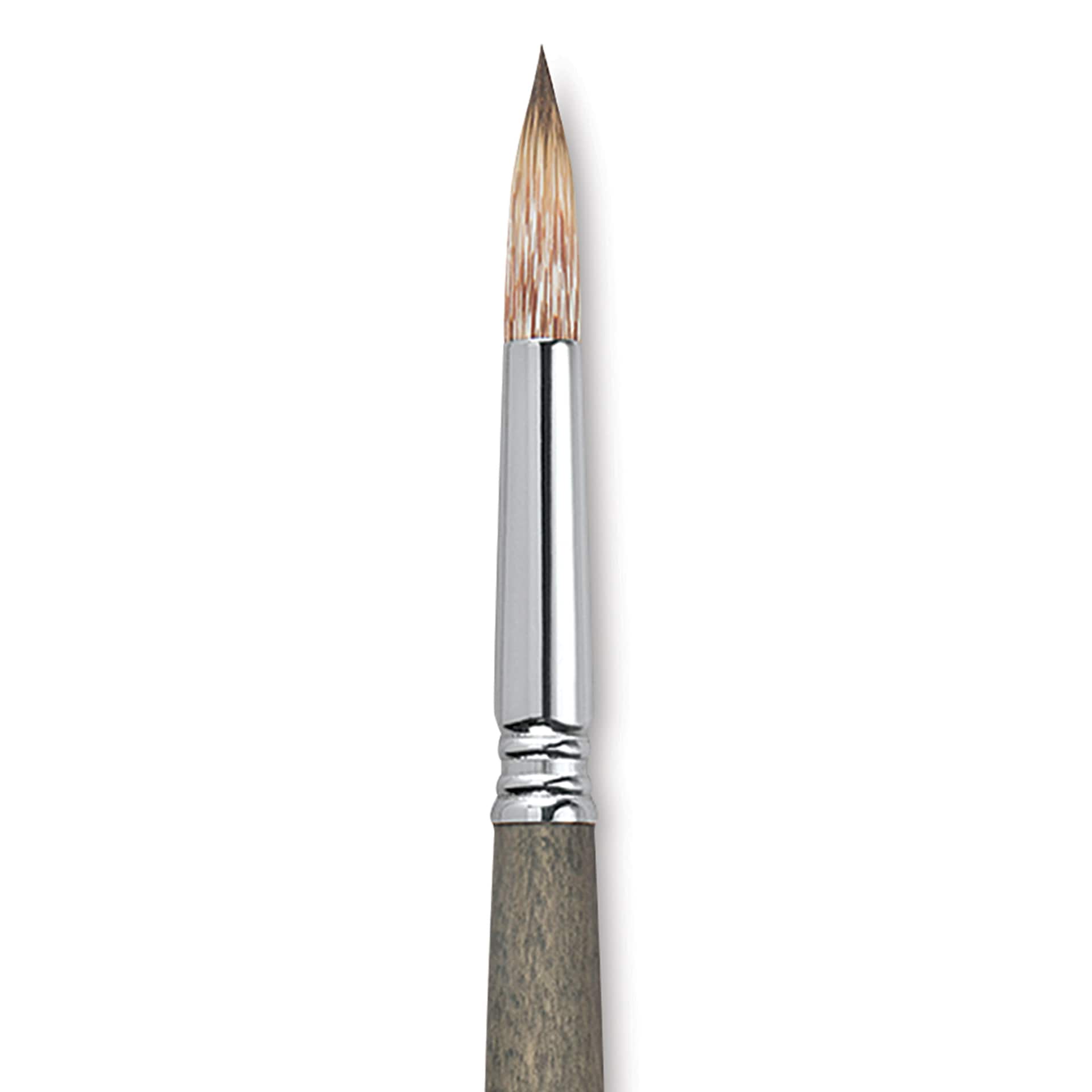 Escoda Modernista Tadami Synthetic Mongoose Brush - Round, Long Handle, Size 14