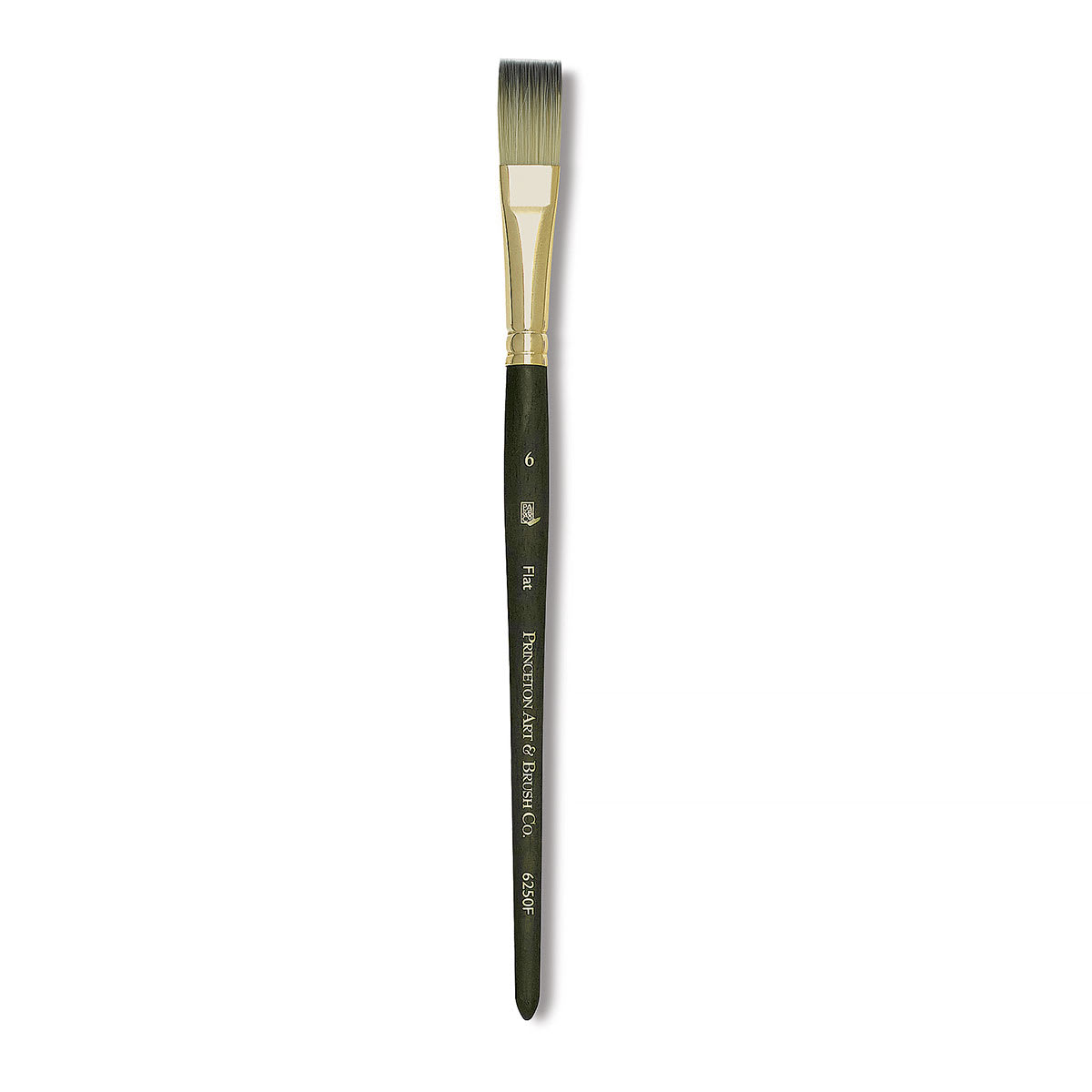 Princeton Umbria Brush - Flat, Short Handle, Size 6