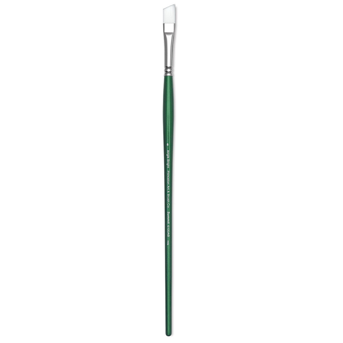 Princeton Synthetic Bristle Brush - Angular Bright, Size 6