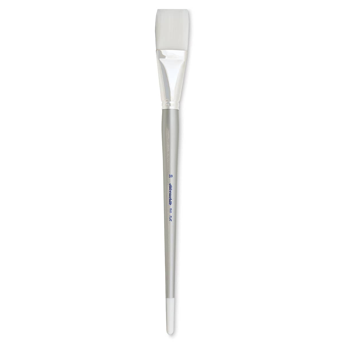 Silver Brush Silverwhite Synthetic Brush - Flat, Long Handle, Size 16