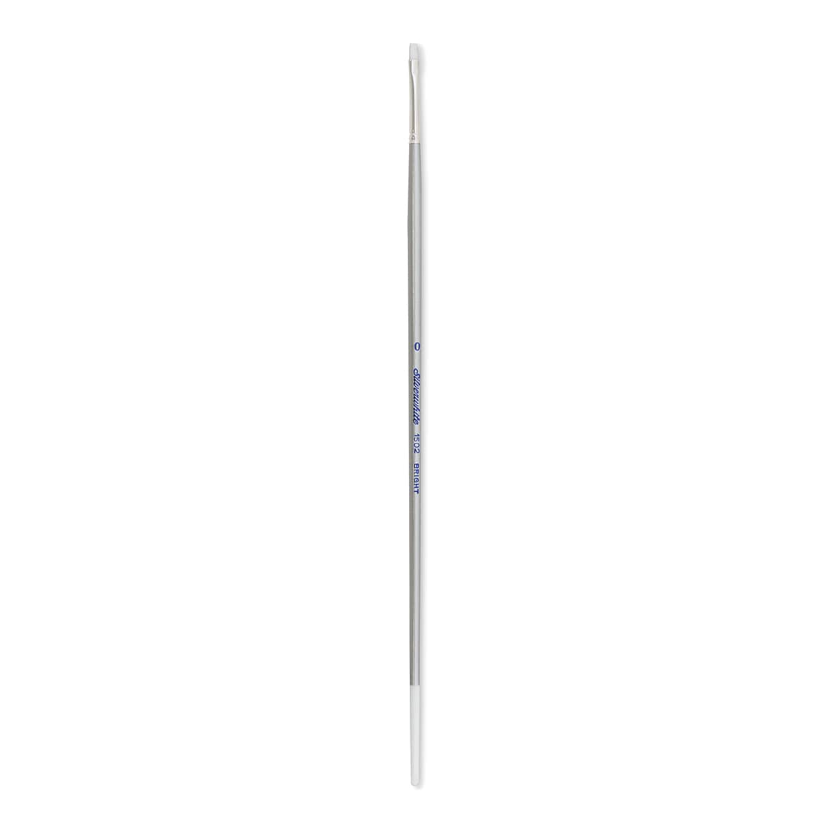 Silver Brush Silverwhite Synthetic Brush - Bright, Long Handle, Size 0
