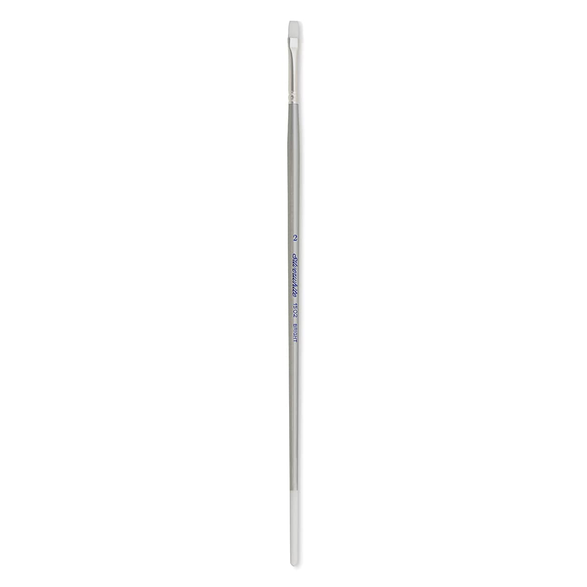 Silver Brush Silverwhite Synthetic Brush - Bright, Long Handle, Size 2