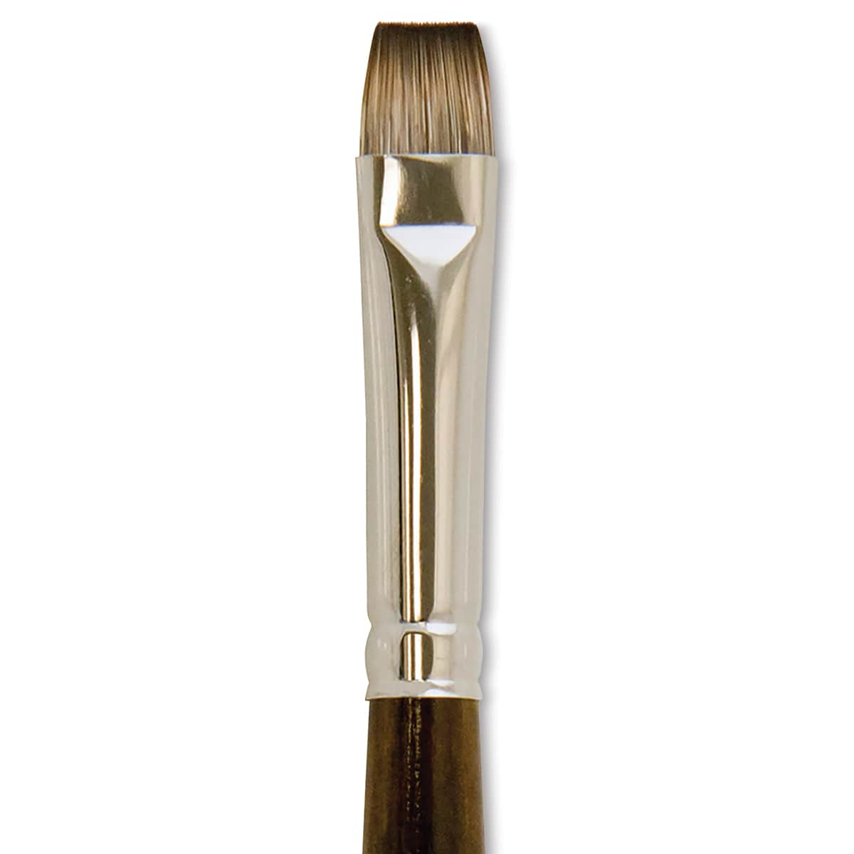 Silver Brush Monza Synthetic Mongoose Artist Brush - Short Bright, Size 10 close up