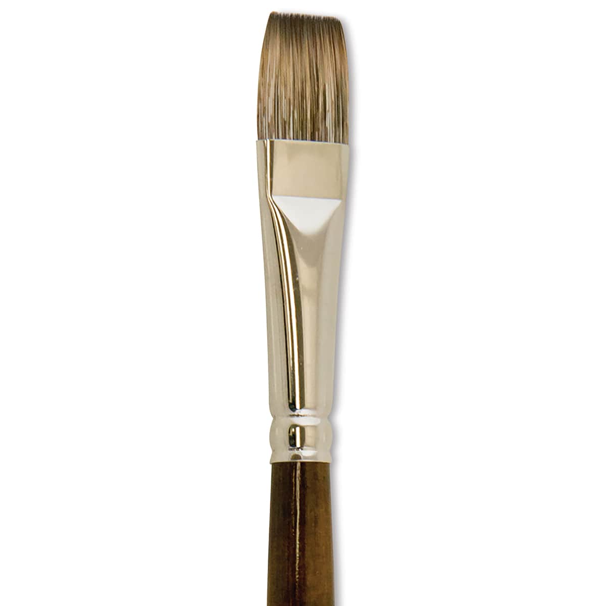 Silver Brush Monza Synthetic Mongoose Brush - Glaze, Size 1/2" close up