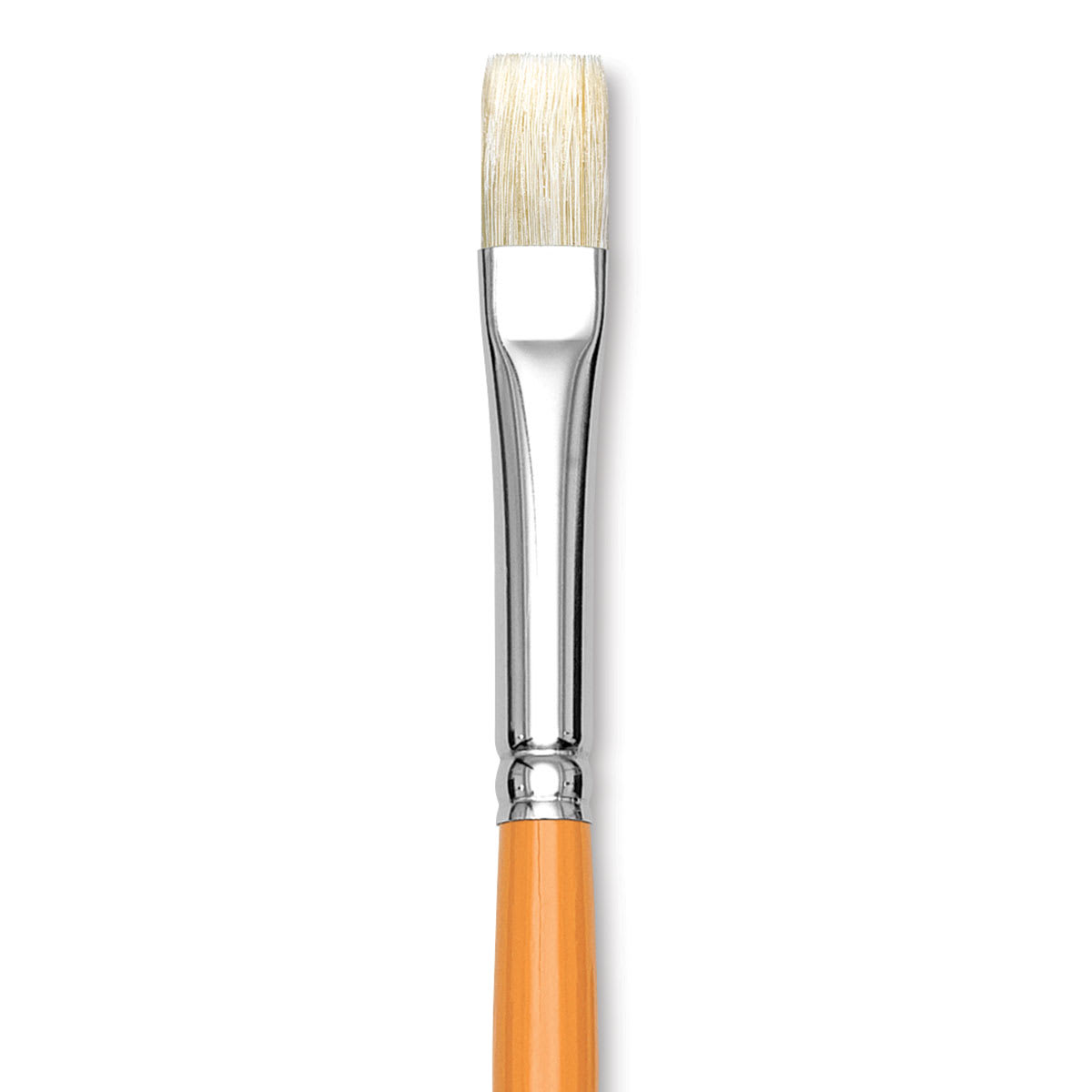 Isabey Chungking Interlocking Bristle Brush - Bright, Long Handle, Size 6 close up
