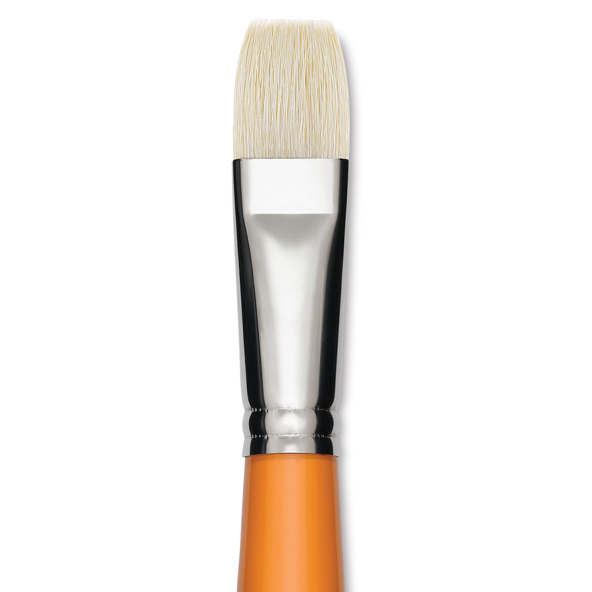 Isabey Chungking Interlocking Bristle Brush - Bright, Long Handle, Size 12 close up