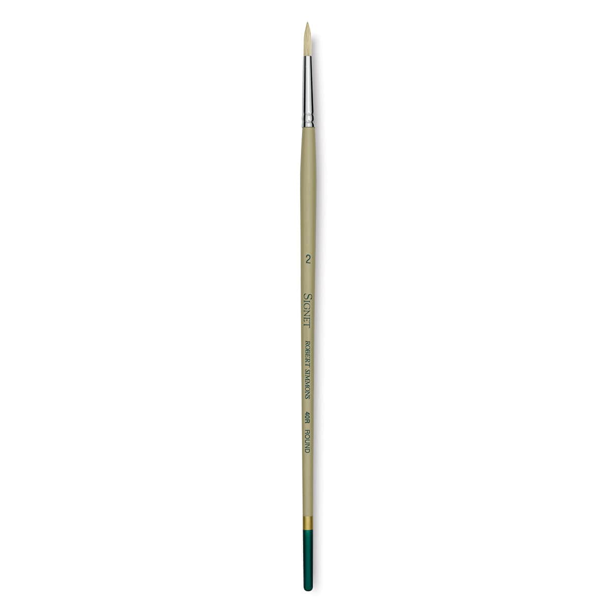 Robert Simmons Signet Brush - Round, Long Handle, Size 2
