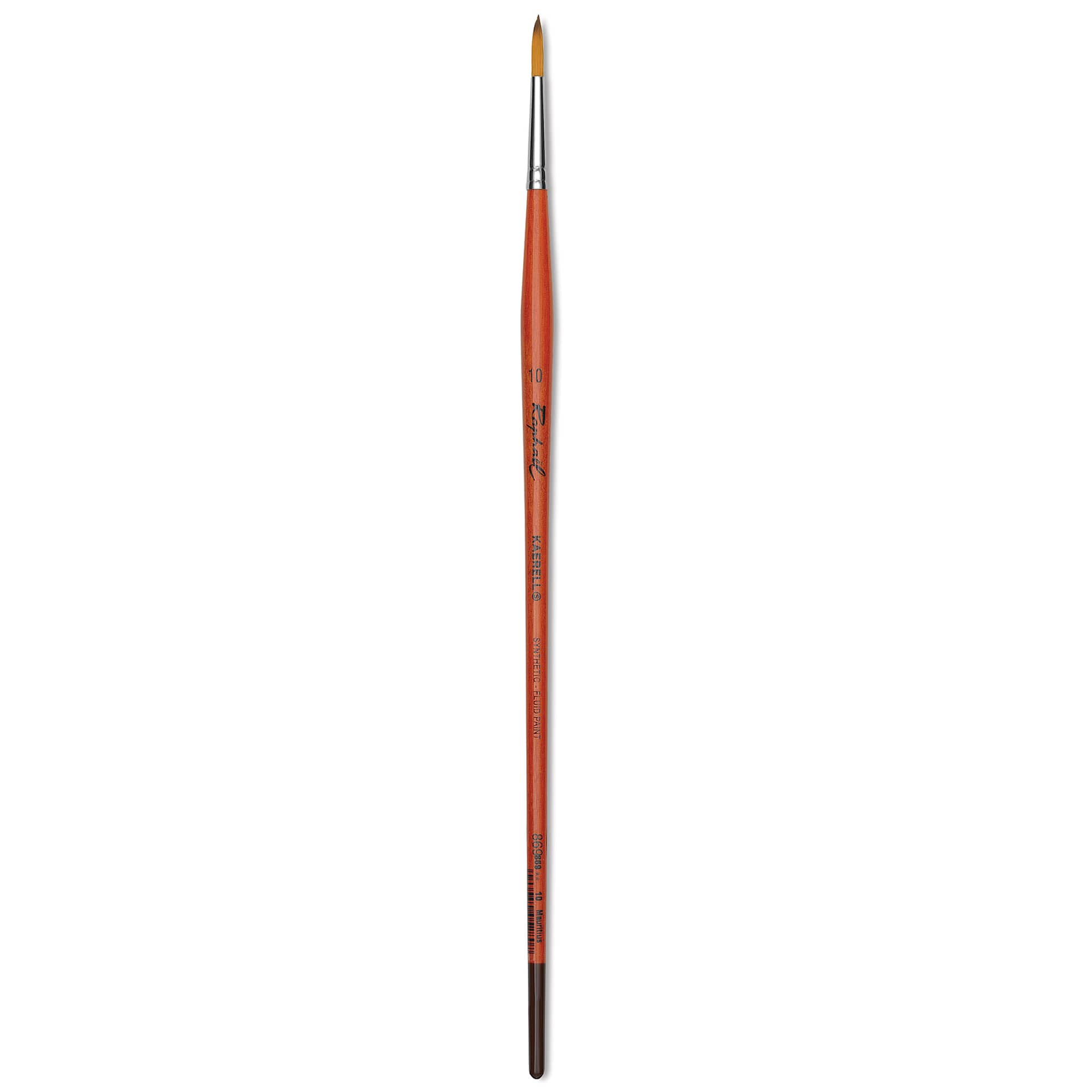 Raphael Golden Kaerell Brush - Round, Long Handle, Size 10