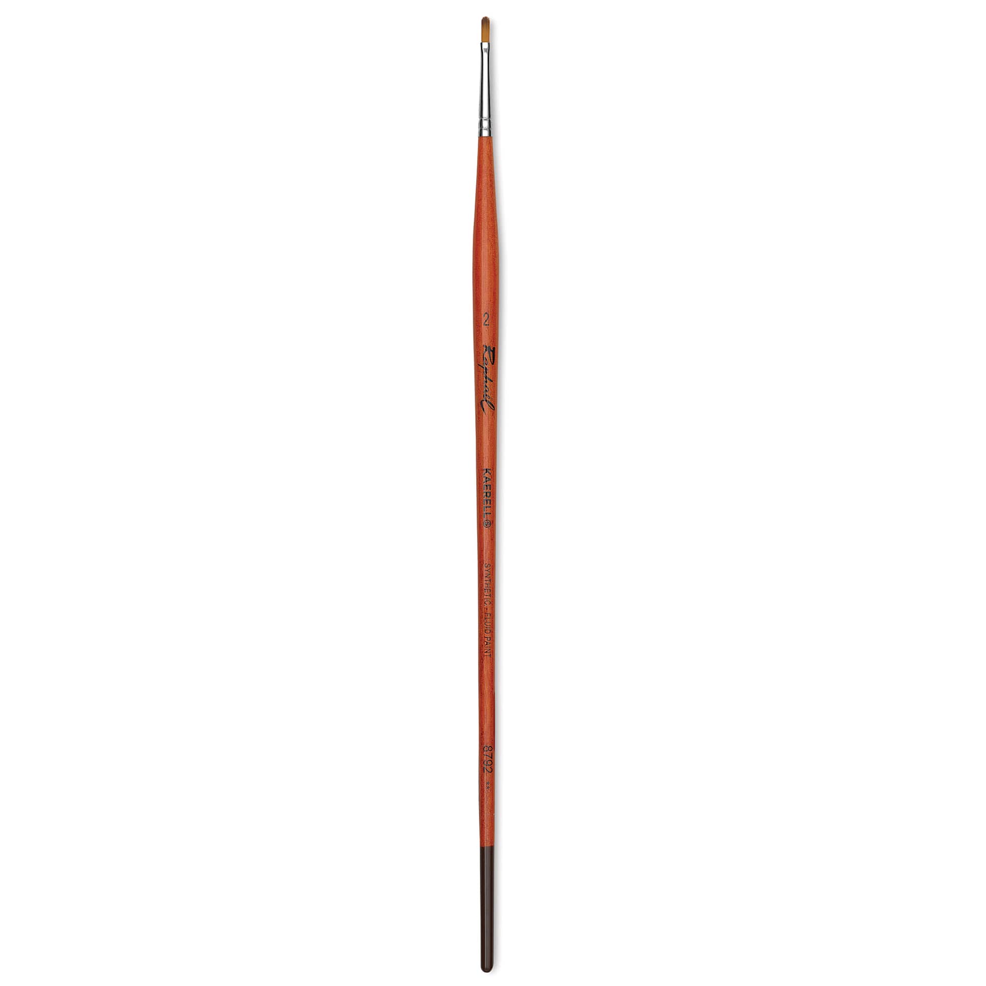 Raphael Golden Kaerell Brush - Filbert, Long Handle, Size 2