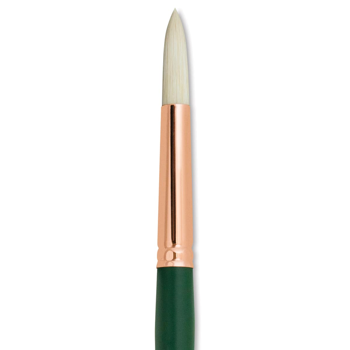 Silver Brush Grand Prix Super Brush - Round, Long Handle, Size 12 close up