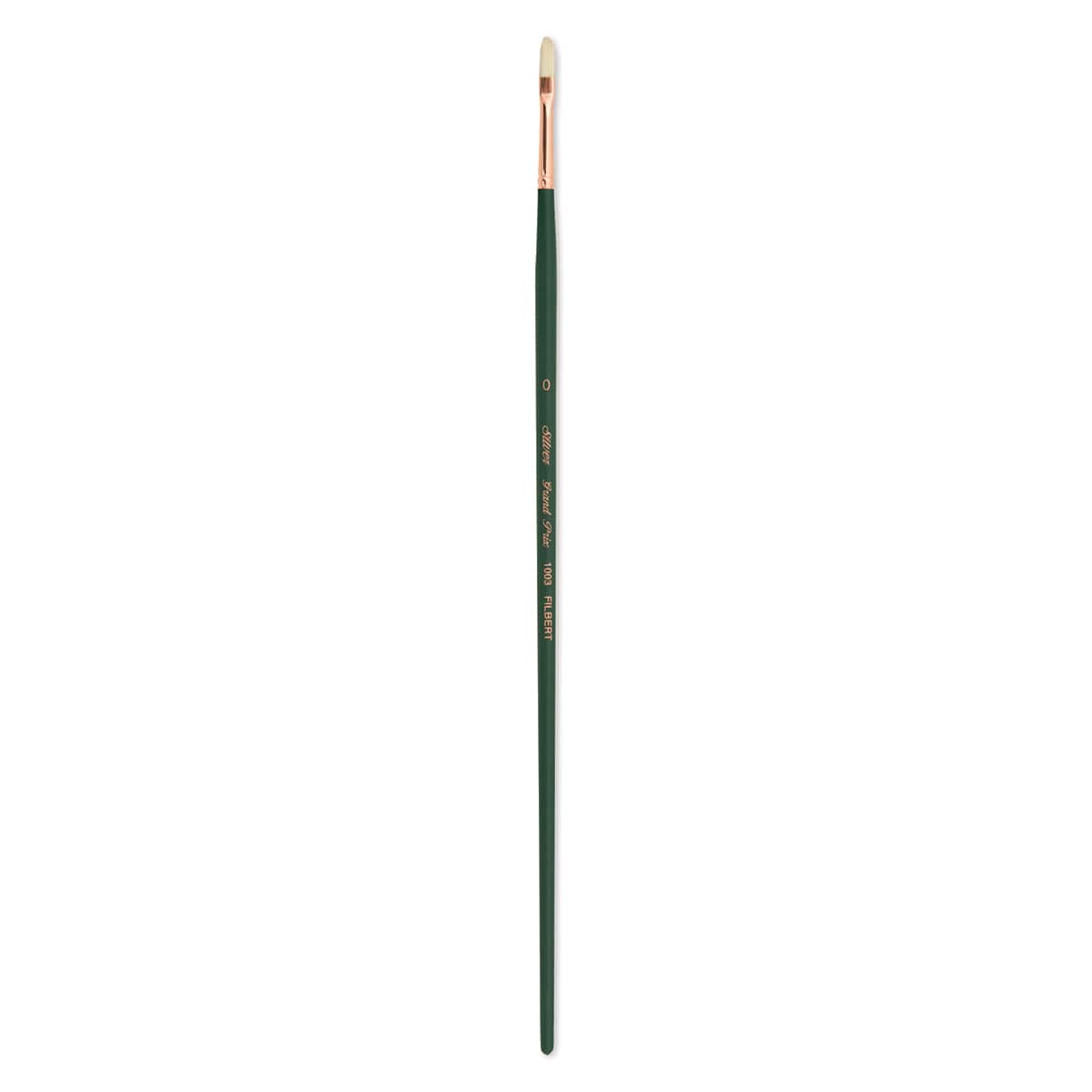 Silver Brush Grand Prix Super Brush - Filbert, Long Handle, Size 0