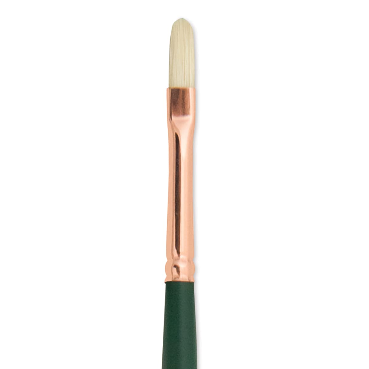 Silver Brush Grand Prix Super Brush - Filbert, Long Handle, Size 0 close up
