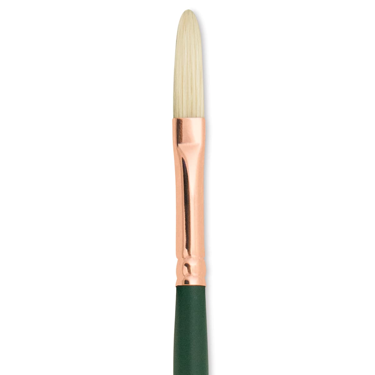 Silver Brush Grand Prix Super Brush - Extra Long Filbert, Long Handle, Size 3 close up