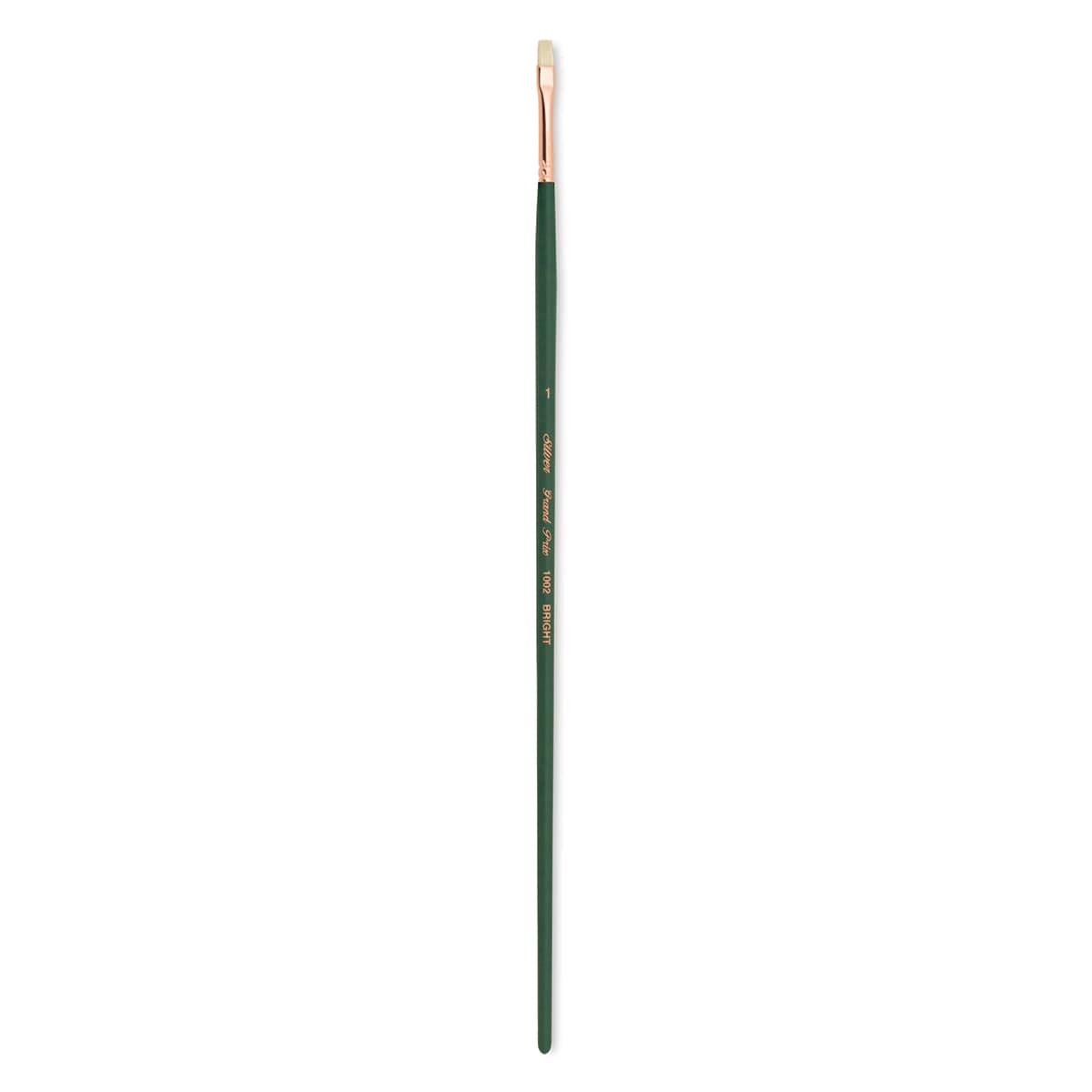 Silver Brush Grand Prix Super Brush - Bright, Long Handle, Size 1