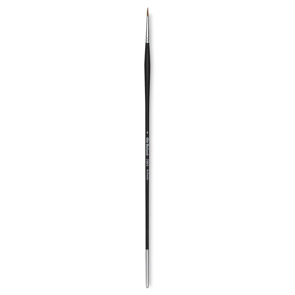 Old Holland Kolinsky Sable Brush - Round, Long Handle, Size 4