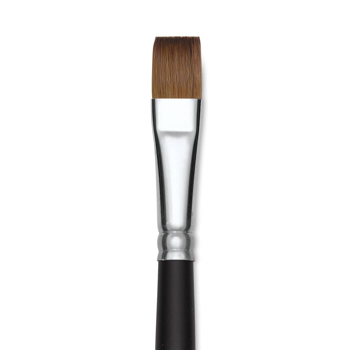 Old Holland Kolinsky Sable Brush - Bright, Long Handle, Size 14 close up