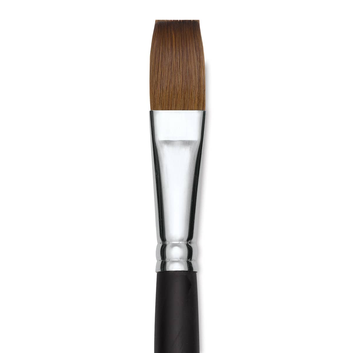 Old Holland Kolinsky Sable Brush - Bright, Long Handle, Size 18 close up