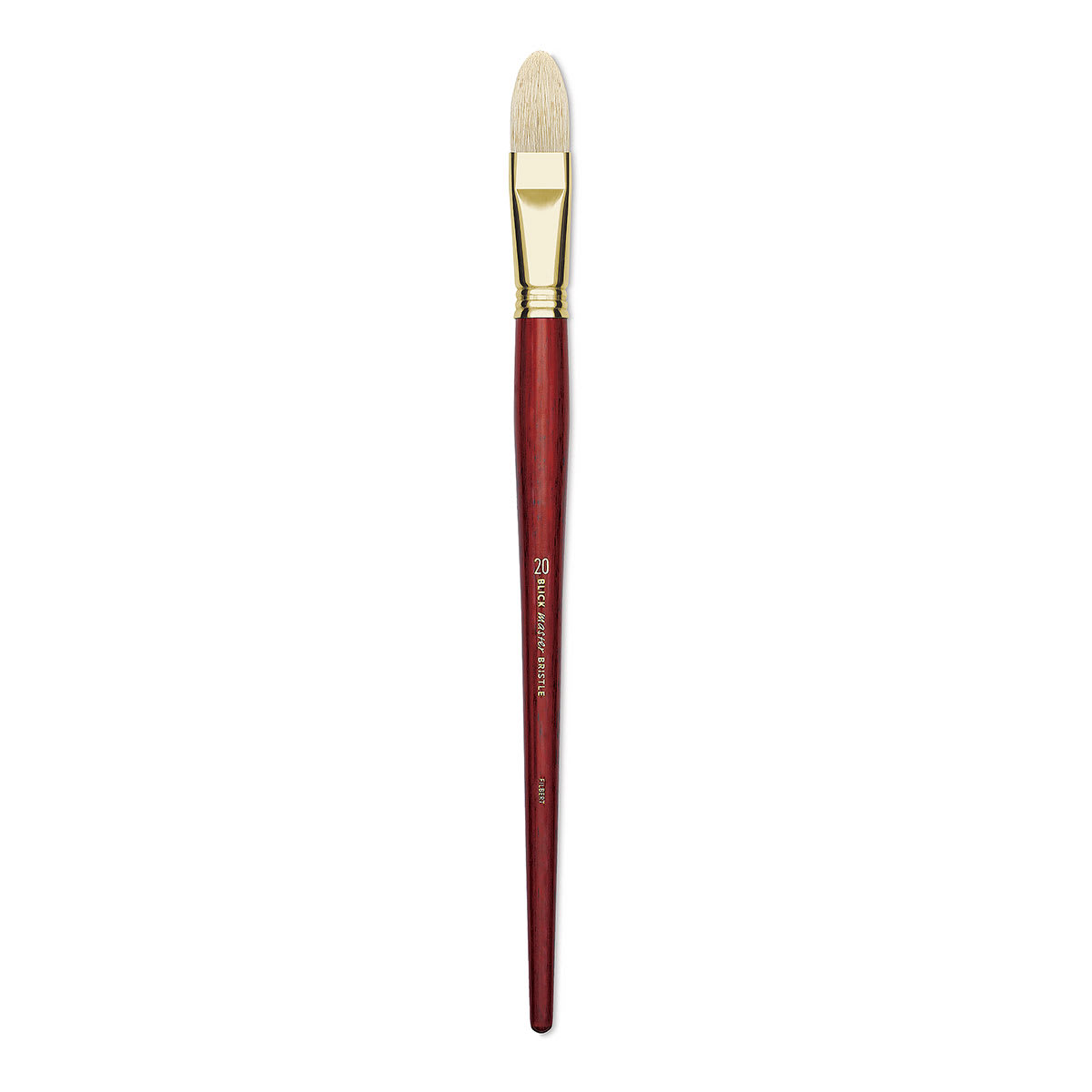 Blick Master Bristle Brush - Filbert, Long Handle, Size 20