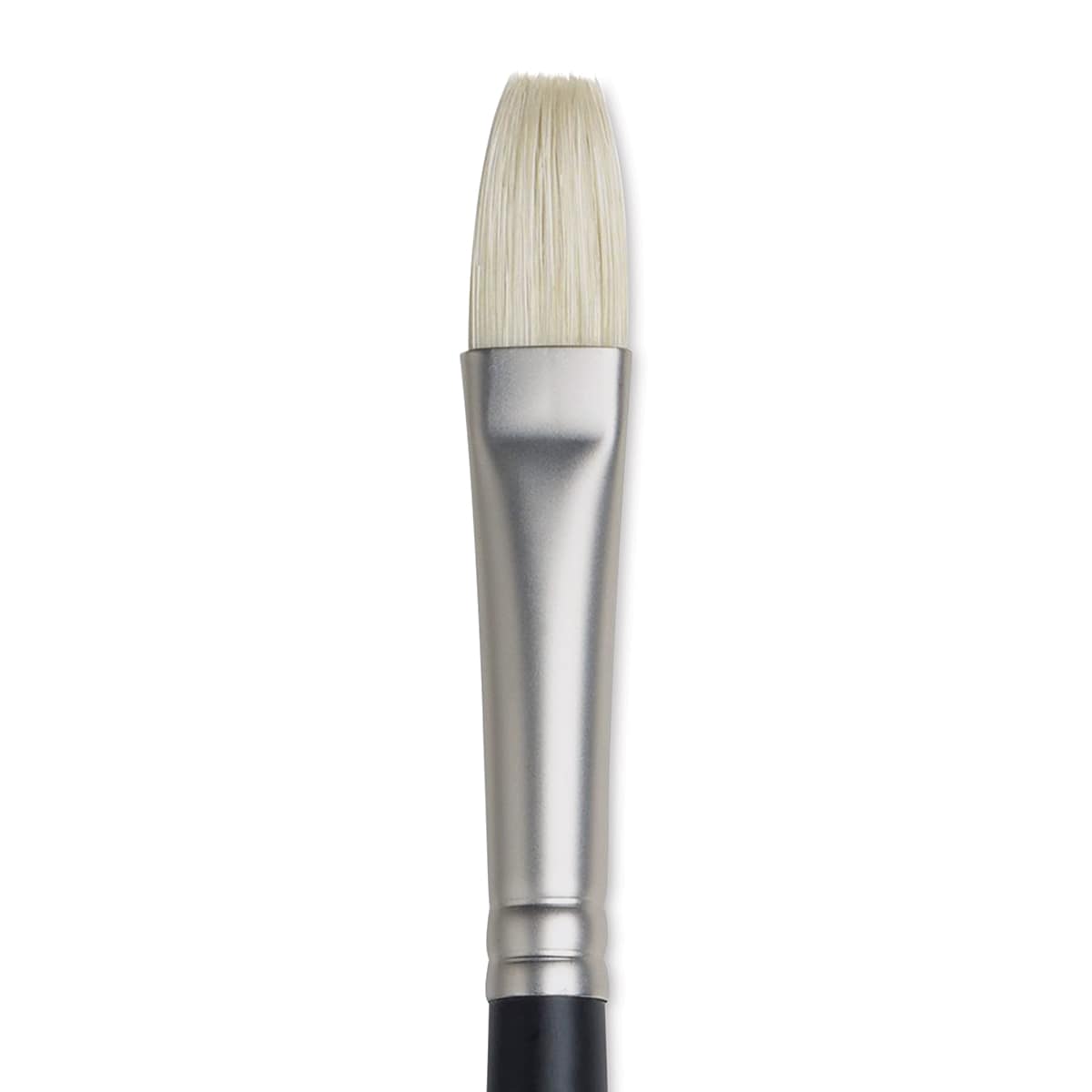 Winsor & Newton Artists' Oil Brush - Flat, Long Handle, Size 7