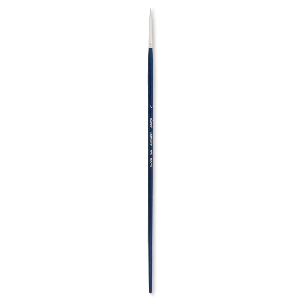 Silver Brush Bristlon Stiff White Synthetic Brush - Round, Size 0
