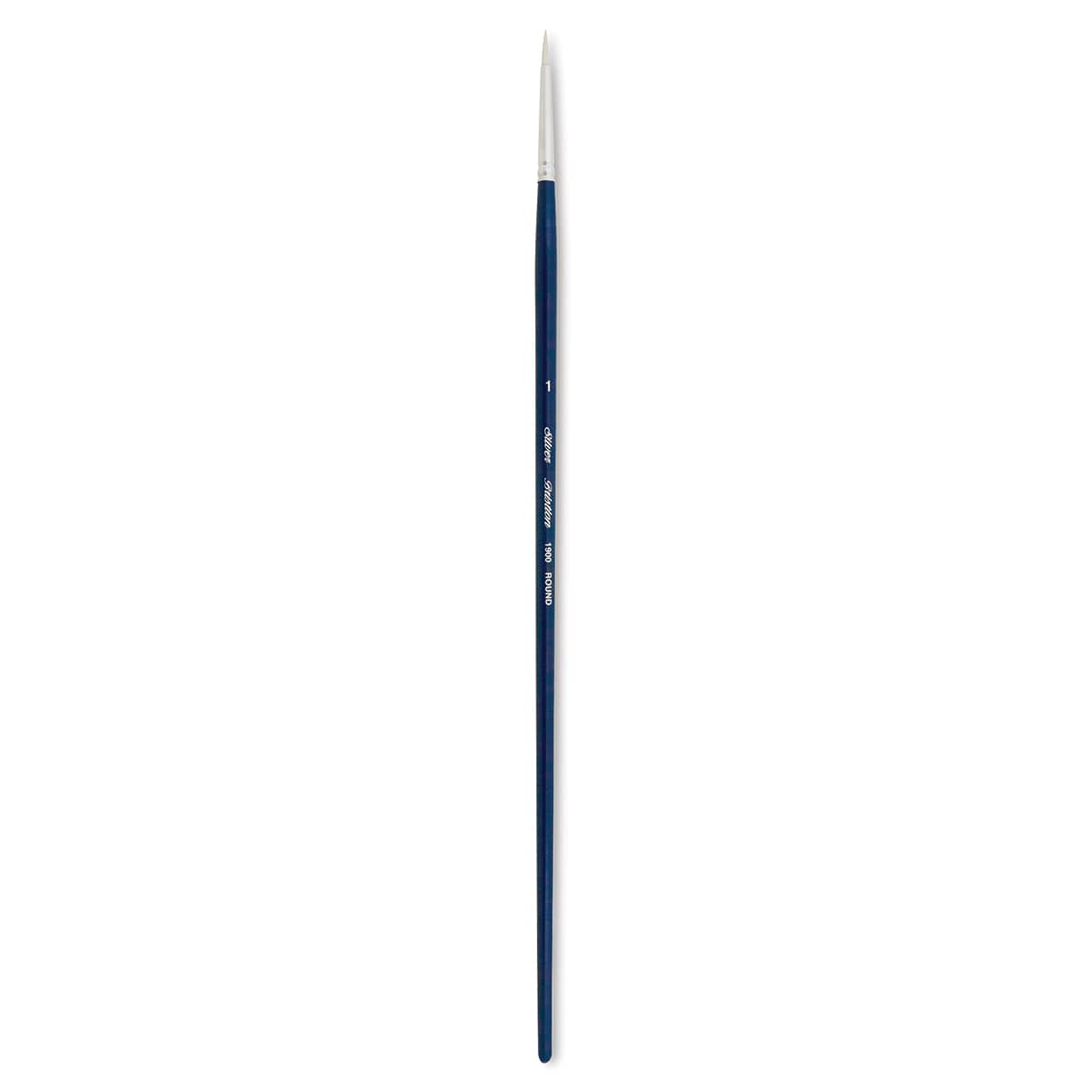 Silver Brush Bristlon Stiff White Synthetic Brush - Round, Size 1