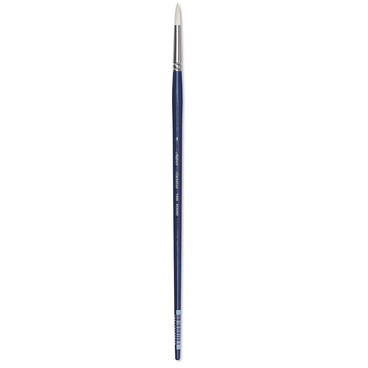 Silver Brush Bristlon Stiff White Synthetic Brush - Round, Size 4