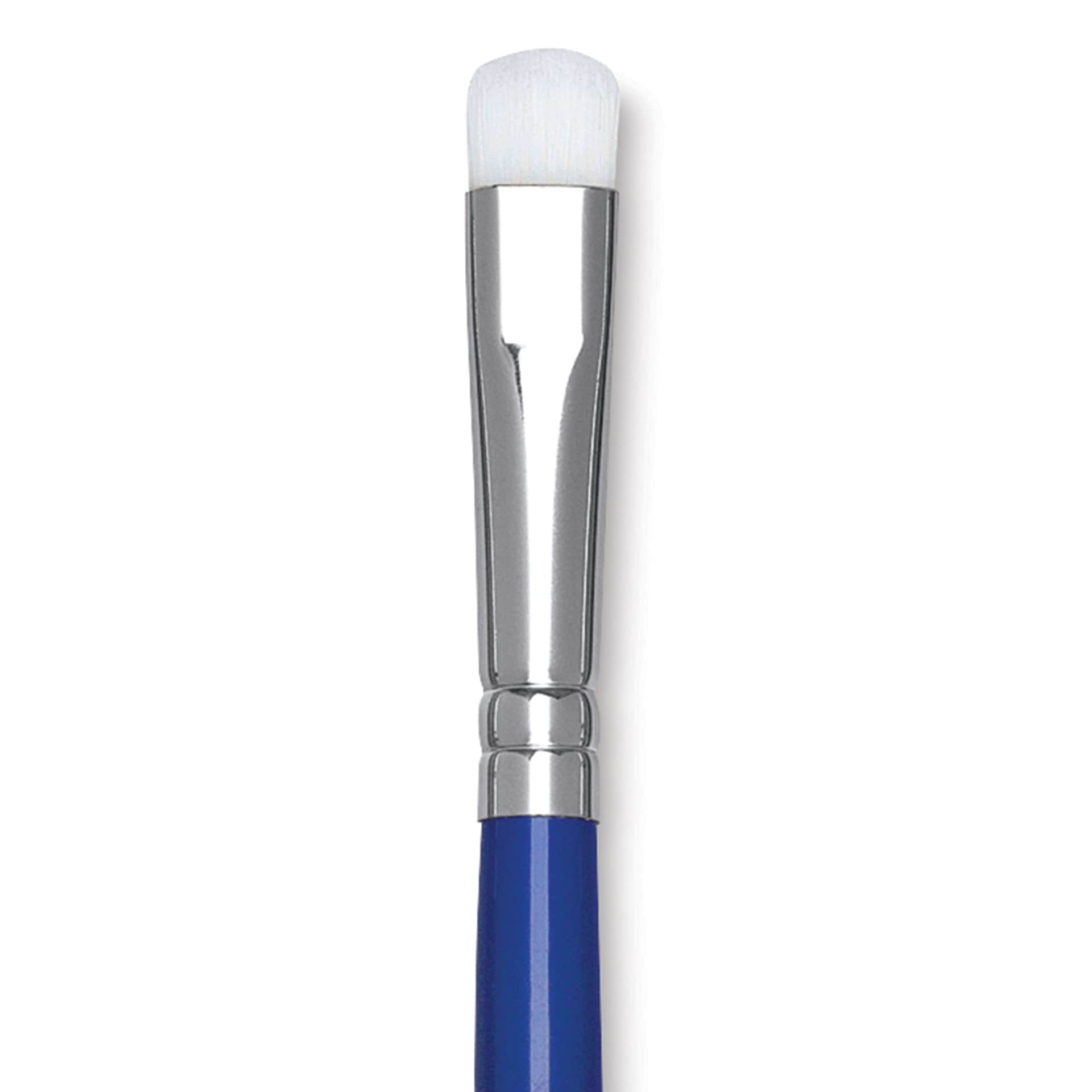 Blick Scholastic Wonder White Brush - Scrubber, Short Handle, Size 8, close up