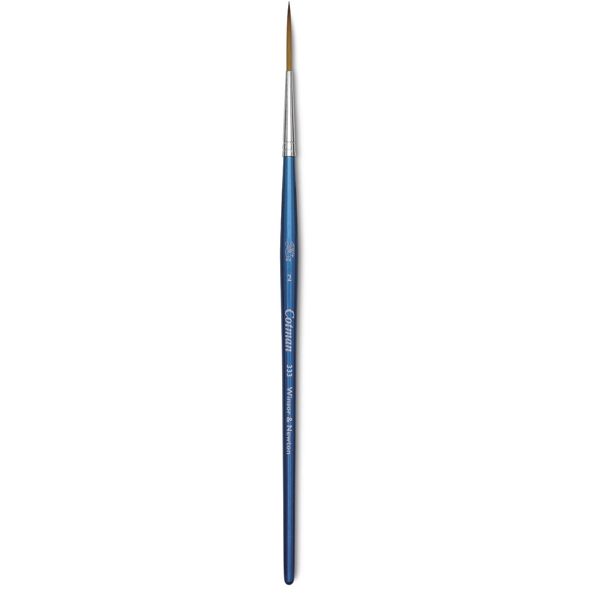 Winsor & Newton Cotman Watercolor Brush - Rigger, Short Handle, Size 2