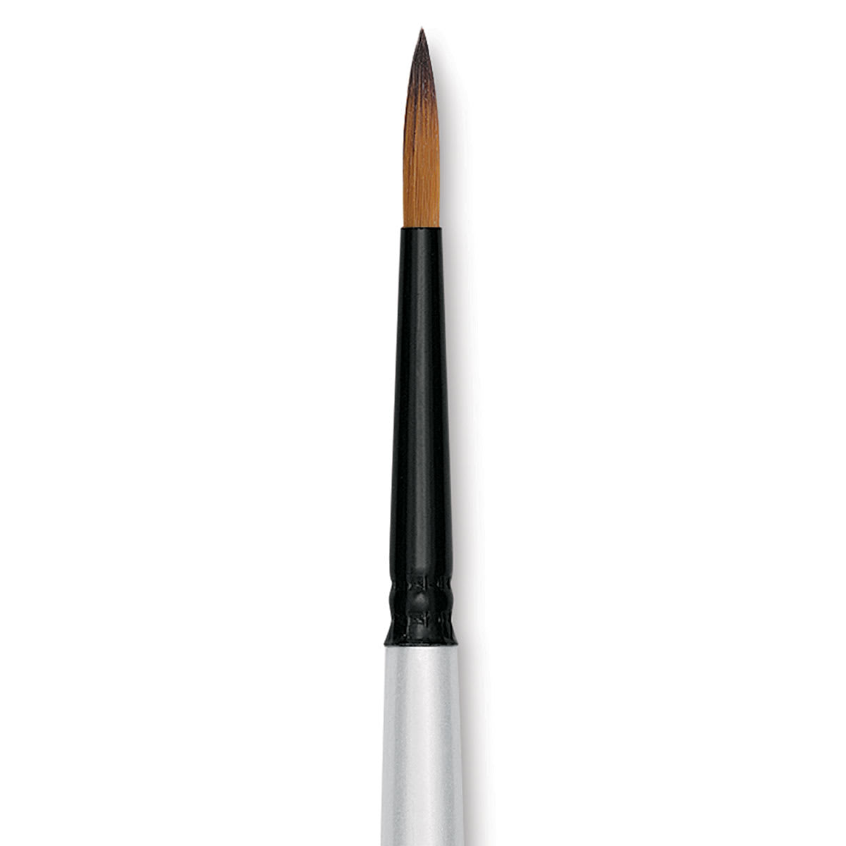 Robert Simmons Simply Simmons Synthetic Brush - Round, Short Handle, Size 4 close up