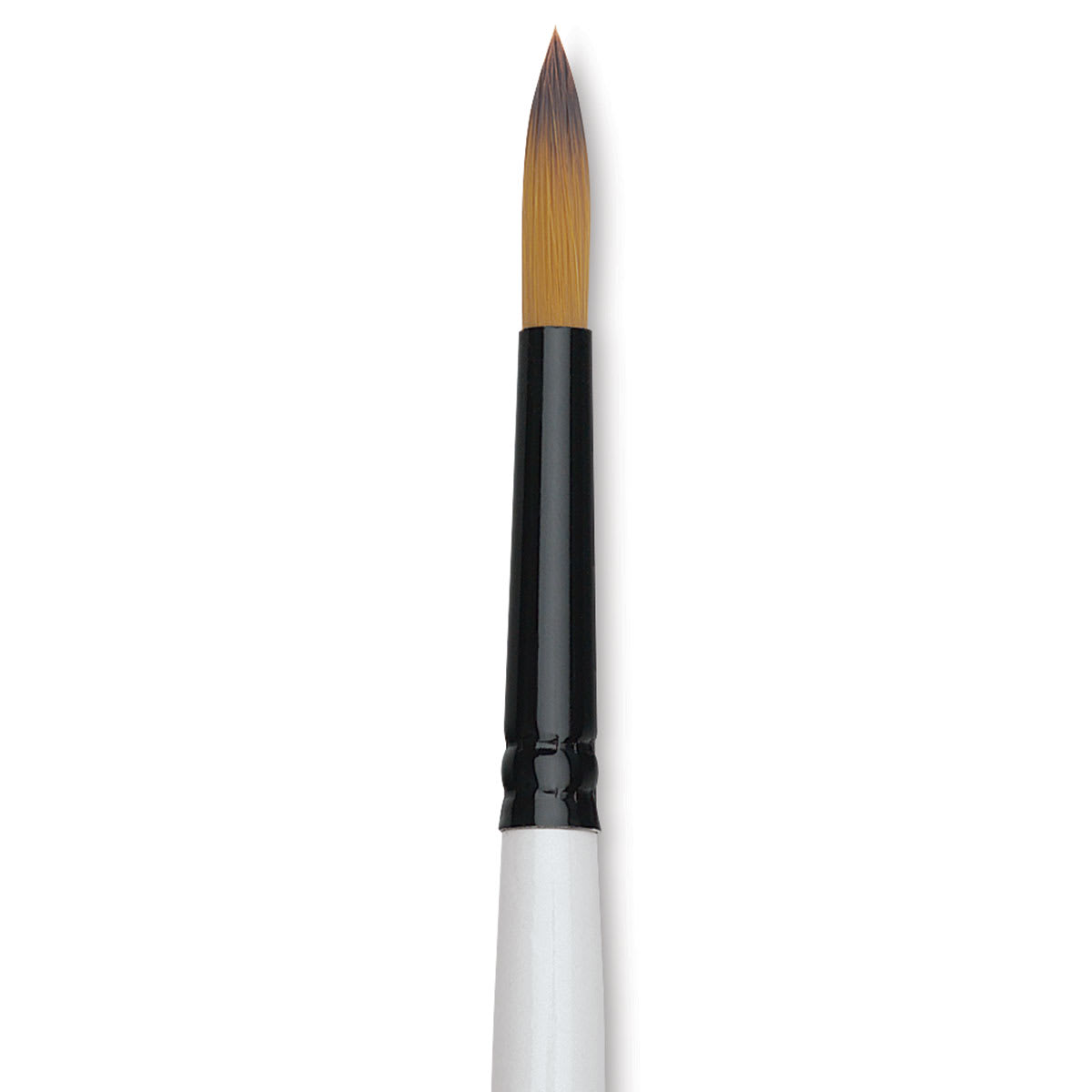 Robert Simmons Simply Simmons Synthetic Brush - Round, Short Handle, Size 8 close up