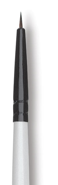 Robert Simmons Simply Simmons Synthetic Brush - Spotter, Short Handle, Size 5/0 Close-up