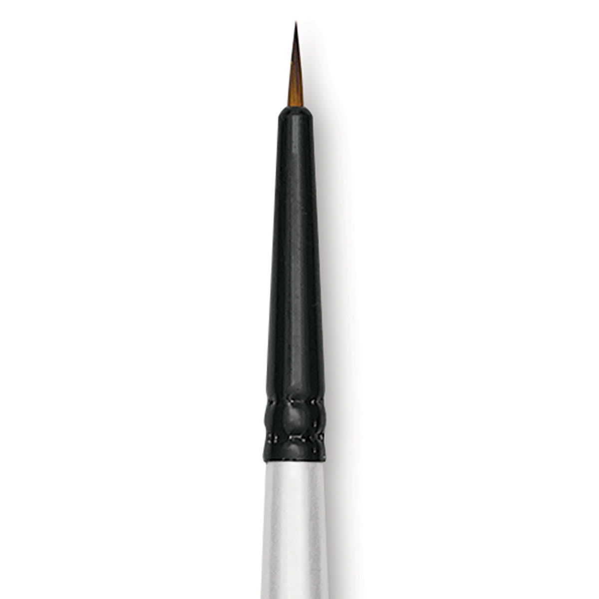 Robert Simmons Simply Simmons Synthetic Brush - Spotter, Short Handle, Size 3/0 close up