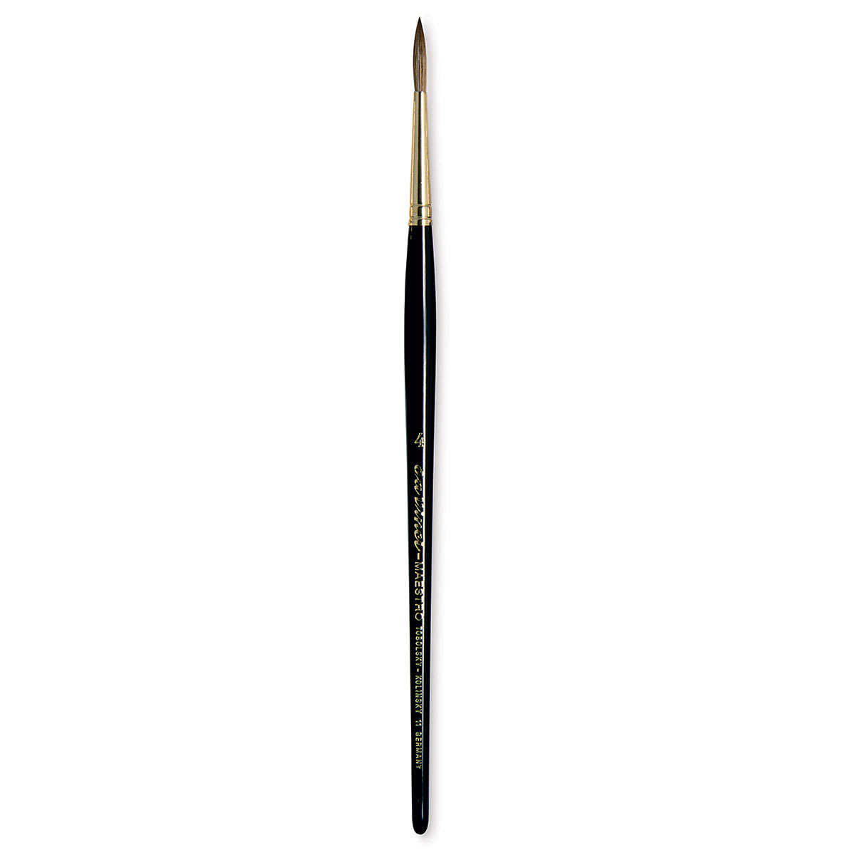 Da Vinci Maestro Kolinsky Brush - Full Belly Round, Short Handle, Size 4