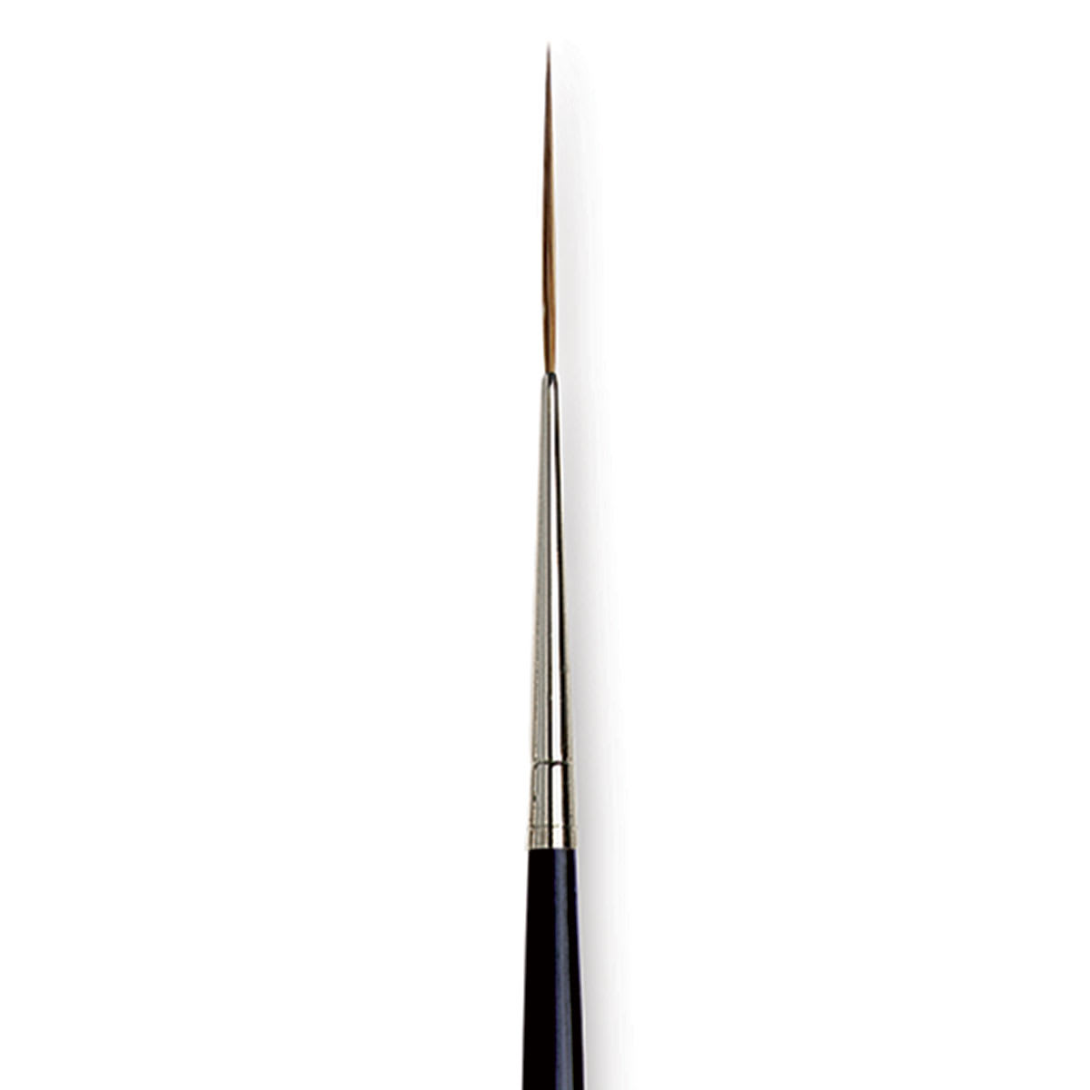 Da Vinci Maestro Kolinsky Brush - Long Liner, Short Handle, Size 10/0 close up