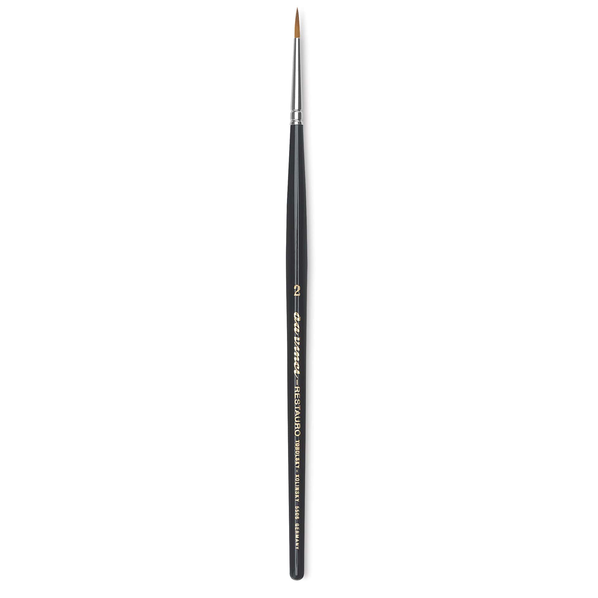 Da Vinci Maestro Kolinsky Brush - Restauro Retouch, Short Handle, Size 2