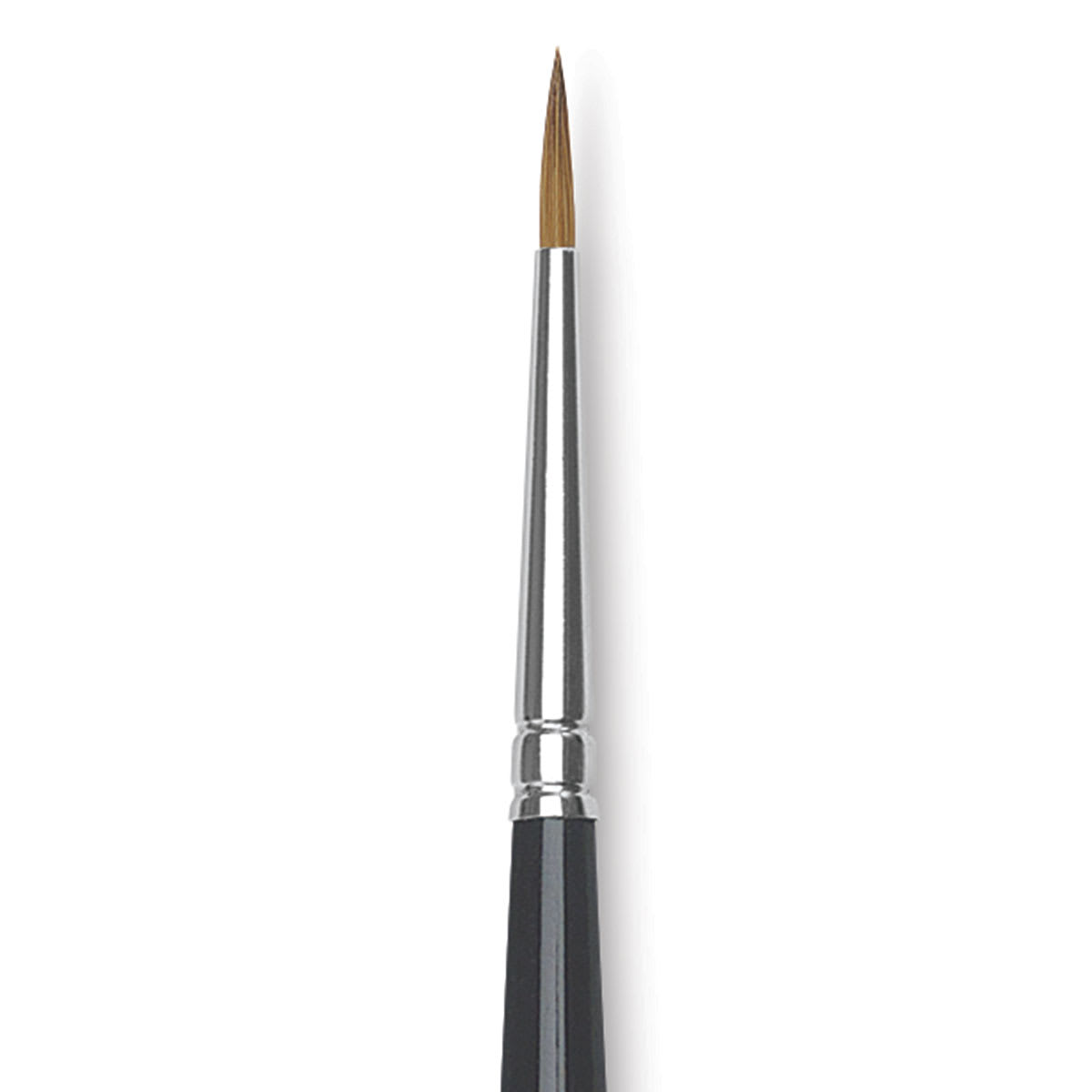 Da Vinci Maestro Kolinsky Brush - Restauro Retouch, Short Handle, Size 2, close up