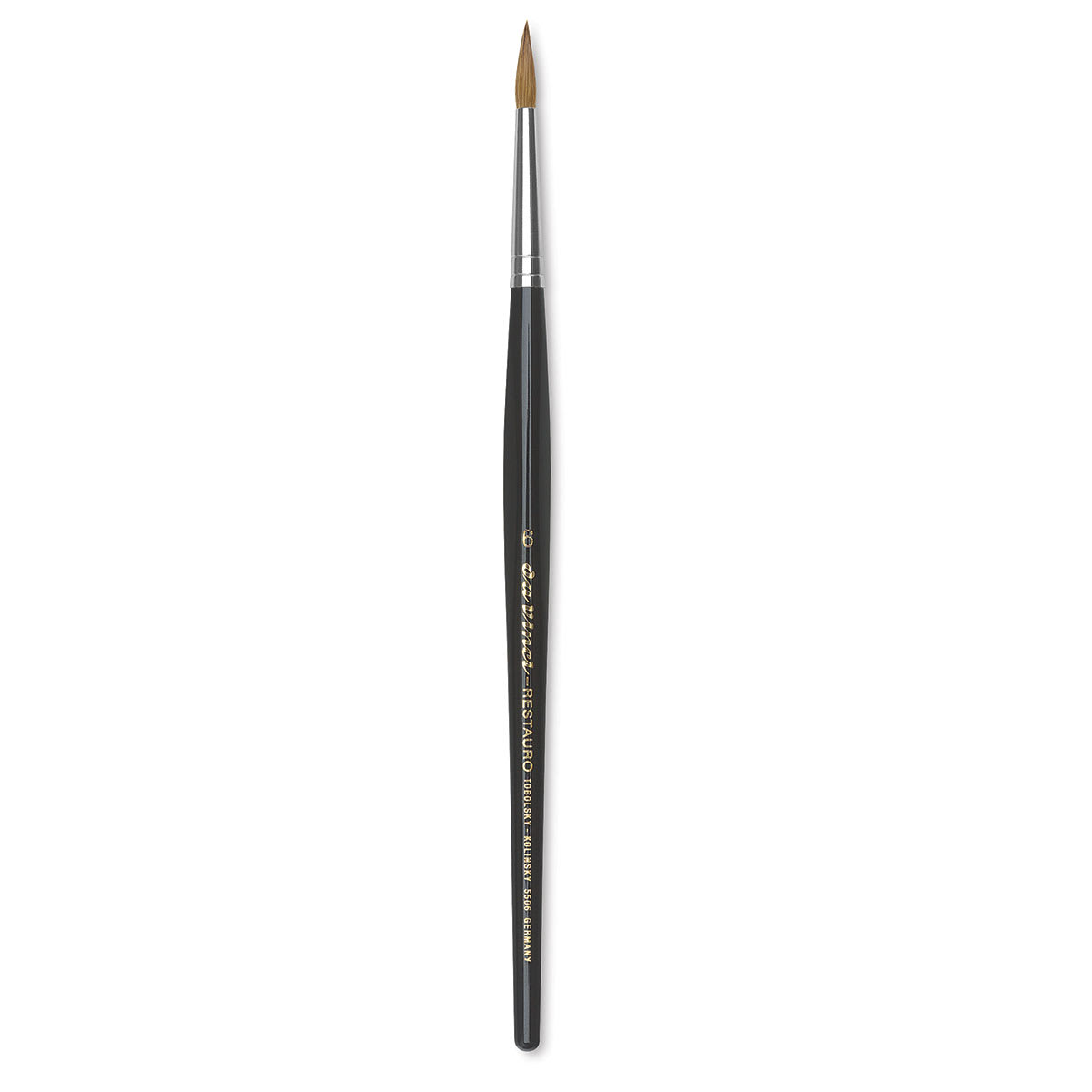 Da Vinci Maestro Kolinsky Brush - Restauro Retouch, Short Handle, Size 6