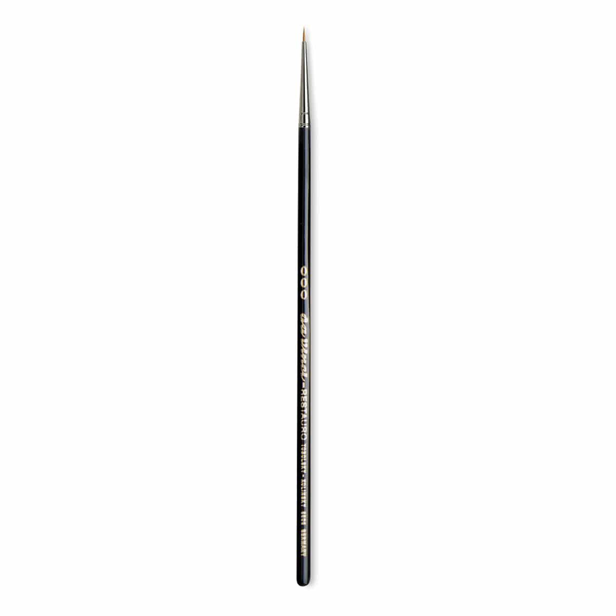Da Vinci Maestro Kolinsky Brush - Restauro Retouch, Short Handle, Size 3/0