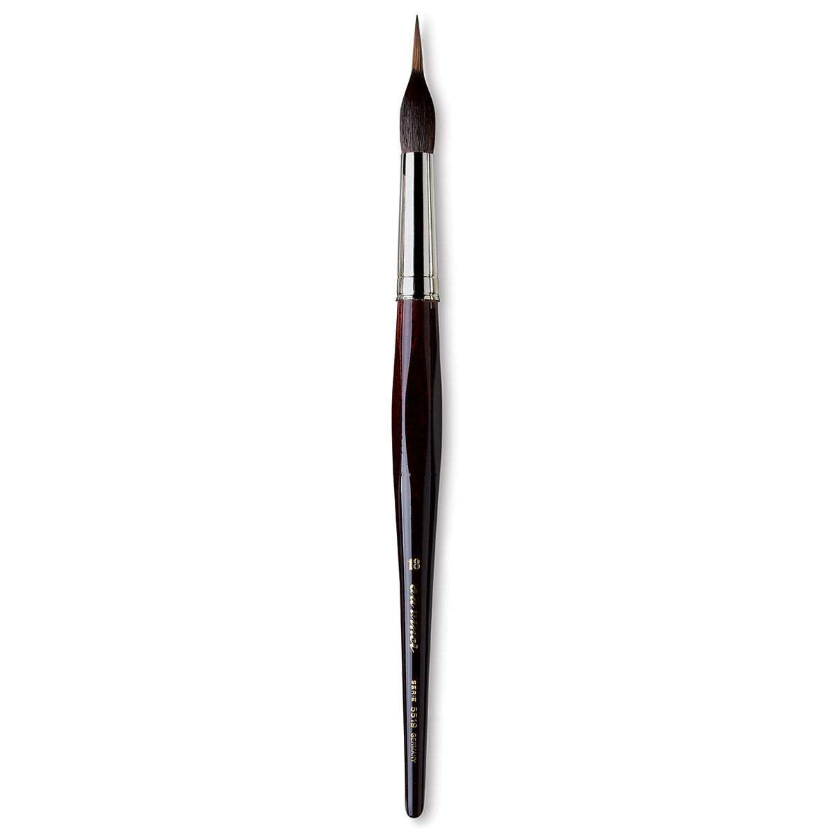 Da Vinci Maestro Kolinsky Brush - Special Inlaid Liner, Short Handle, Size 18