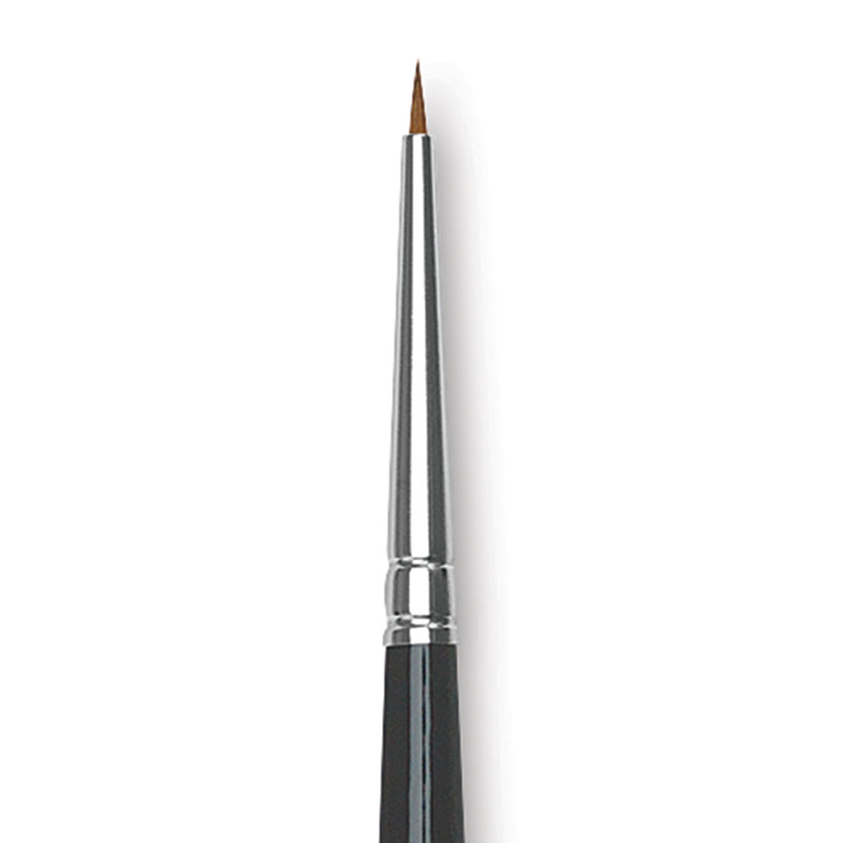 Da Vinci Maestro Kolinsky Brush - Miniaturist, Short Handle, Size 0 close up