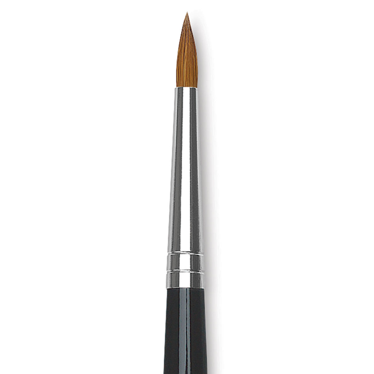 Da Vinci Maestro Kolinsky Brush - Miniaturist, Short Handle, Size 6 close up