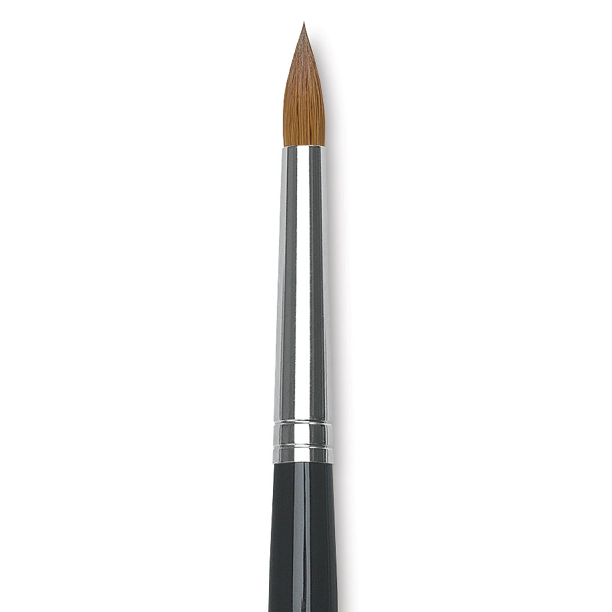 Da Vinci Maestro Kolinsky Brush - Miniaturist, Short Handle, Size 8 close up