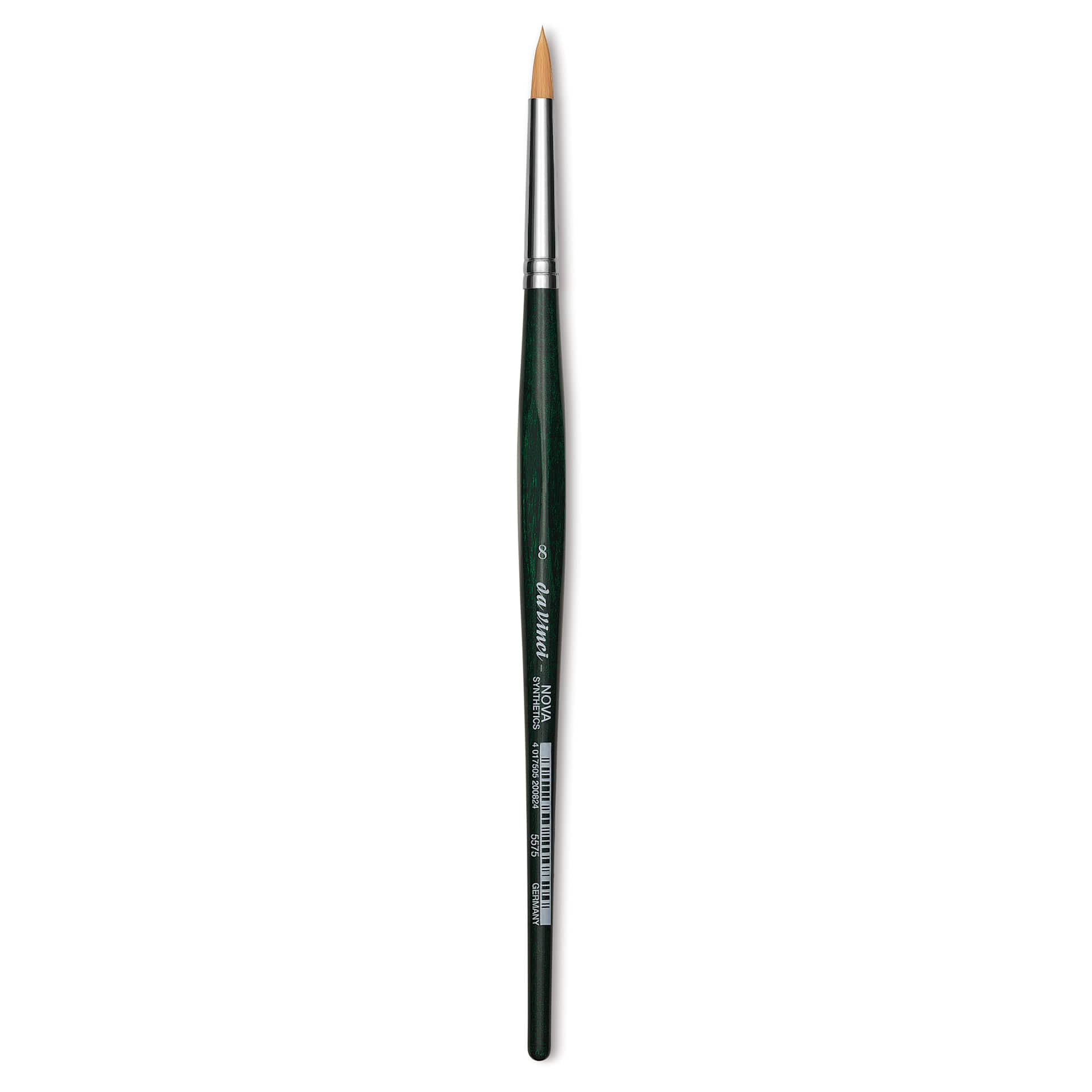 Da Vinci Nova Synthetic Brush - Retouch, Short Handle, Size 8