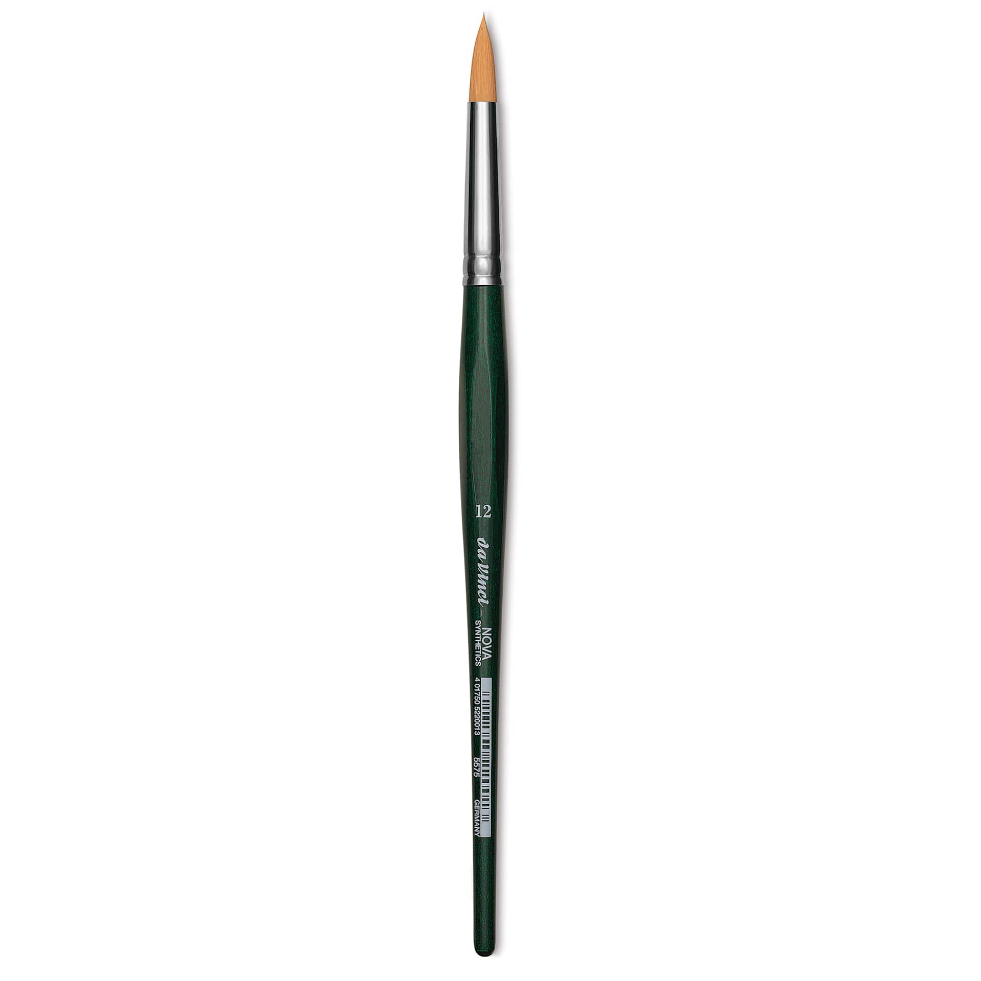 Da Vinci Nova Synthetic Brush - Retouch, Short Handle, Size 12