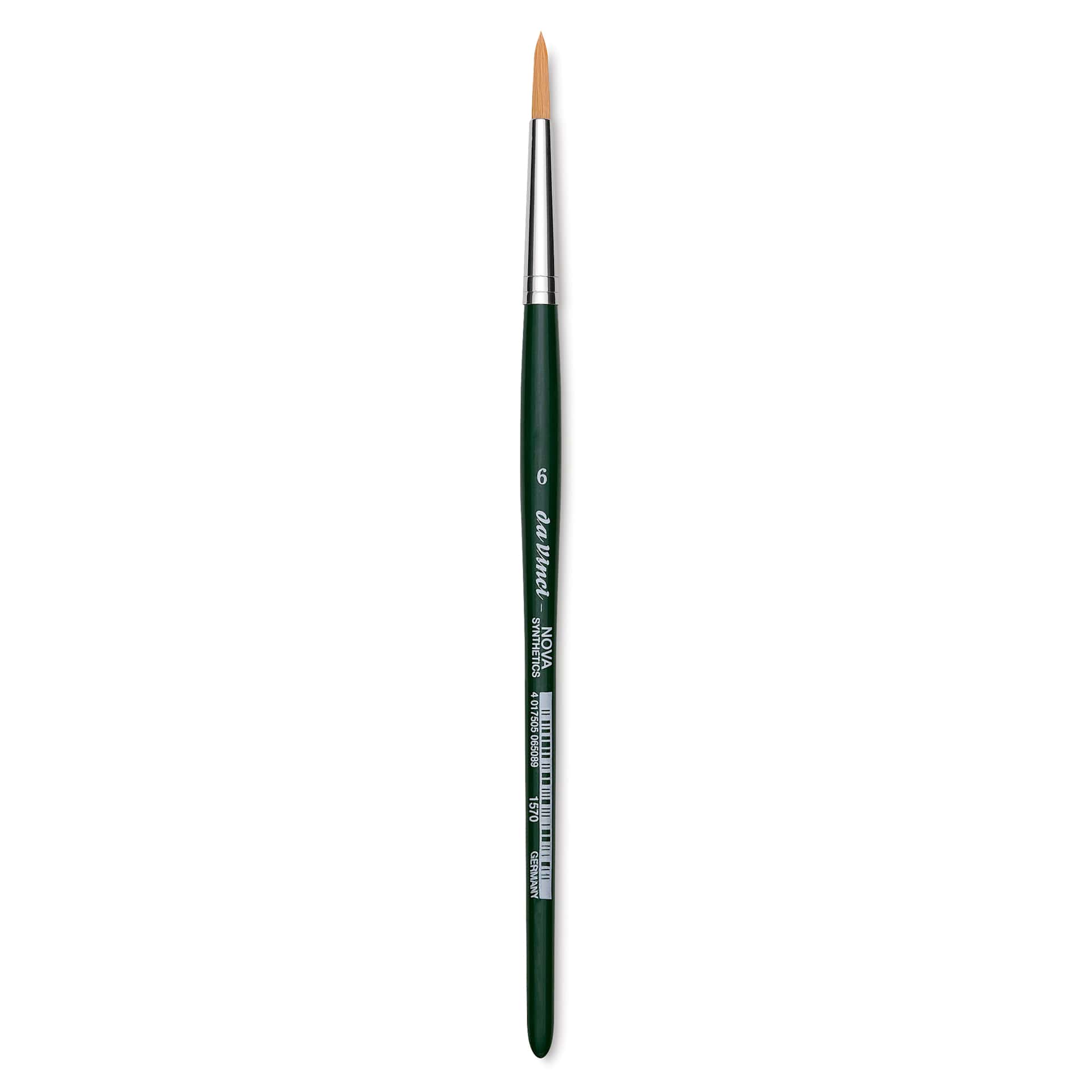 Da Vinci Nova Brush - Round, Short Handle, Size 6