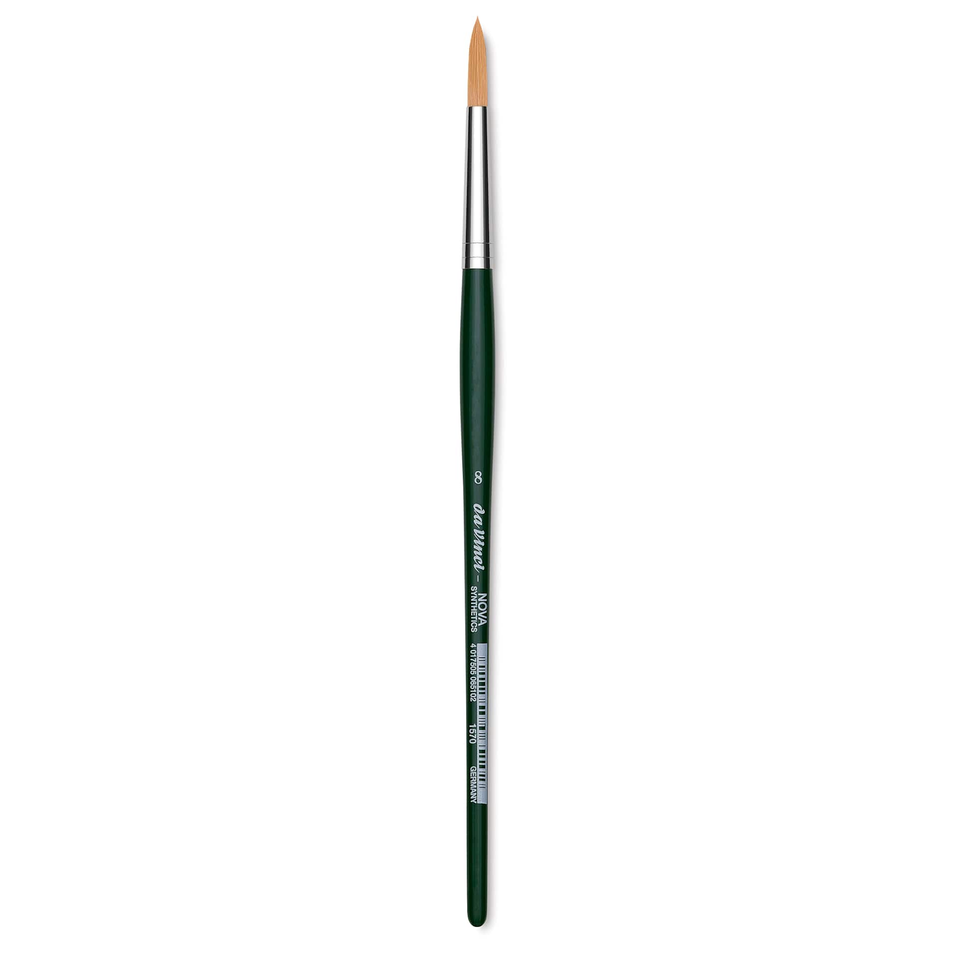 Da Vinci Nova Brush - Round, Short Handle, Size 8