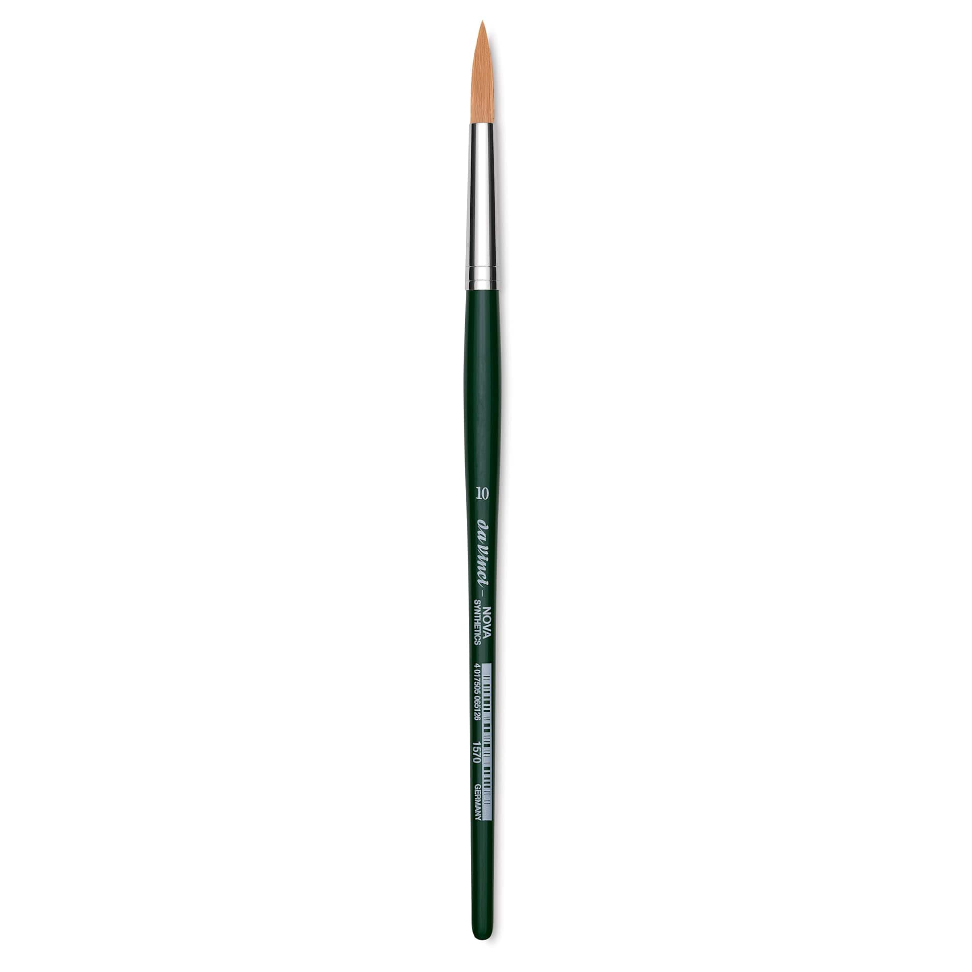 Da Vinci Nova Brush - Round, Short Handle, Size 10