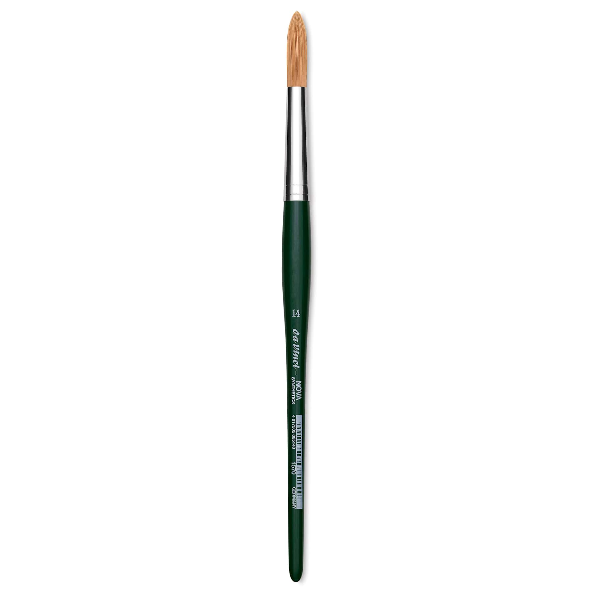 Da Vinci Nova Brush - Round, Short Handle, Size 14