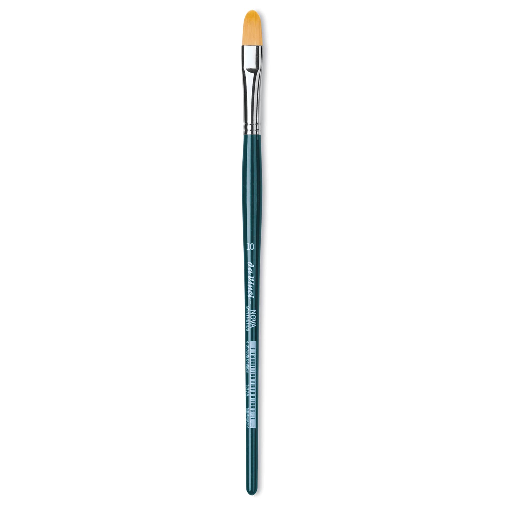 Da Vinci Nova Brush - Filbert, Short Handle, Size 10